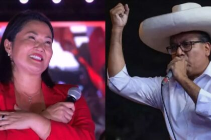 KEIKO FUJIMORI Y ROBERTO SANCHEZ